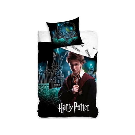 CARBOTEX oboustranné Harry Potter kouzelné Bradavice 140×200 cm