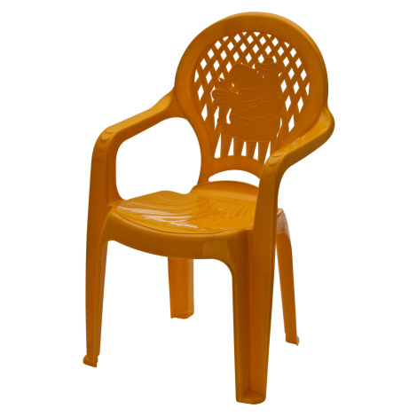 ASIR Dětská zahradní židle MODERN oranžová