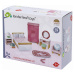 Dřevěný nábytek do ložnice Dovetail Bedroom Set Tender Leaf Toys 9dílná souprava s komplet vybav