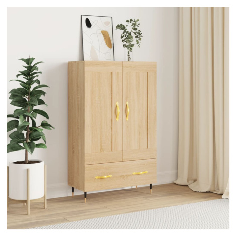 vidaXL Skříň highboard dub sonoma 69,5 x 31 x 115 cm kompozitní dřevo