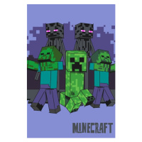 Jerry Fabrics fleecová deka Minecraft 