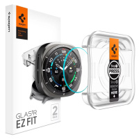 Ochranné sklo Spigen Glass tR EZ Fit 2 Pack , transparency - Samsung Galaxy Watch Ultra (AGL0834