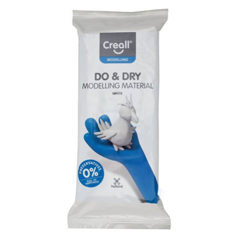 Creall Samotvrdnoucí modelovací hmota DO&DRY - 500 g, bílá