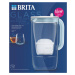 BRITA Skleněná filtrační konvice 2,5 l světle modrá