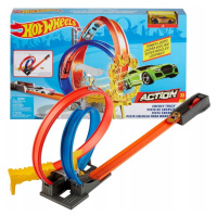 Hot Wheels Výzva Dvojitá Smyčka Set Kaskadérská Dráha Autíčko Vozidlo