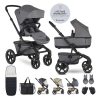 EASYWALKER SET XXL kočárek kombinovaný Jimmey Iris Grey  s příslušenstvím