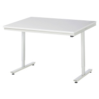 RAU Psací stůl s elektrickým přestavováním výšky, ESD melaminová deska, výška 720 - 1120 mm, š x