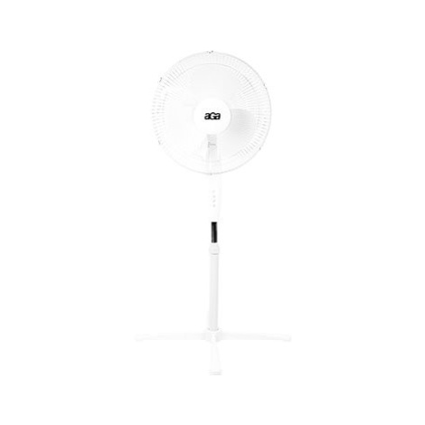 Aga Stojanový ventilátor 43 cm bílý