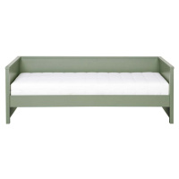 Zelená postel/sofa WOOOD Nikki, 200 x 90 cm