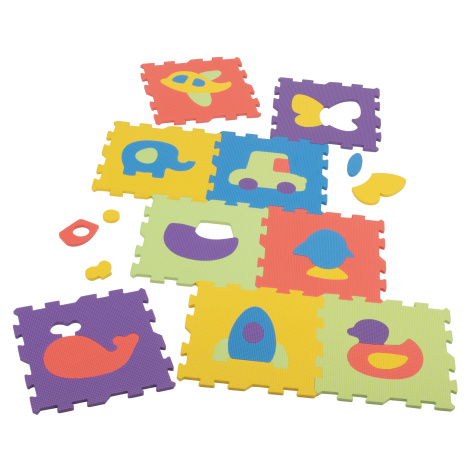 lupilu® Pěnové puzzle (zvířátka a vozidla)