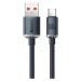 Baseus Crystal Shine Series kabel USB-A/USB-C (100W) 1,2m černý