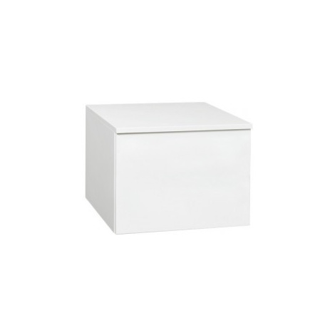 Krajcar PKQ Push koupelnová skříňka 50 x 38,8 x 50 cm otevírání pravé bílá PKQ5.50