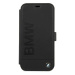 Knížkové pouzdro BMW BMFLBKP12SSLLBK iPhone 12 Mini 5.4" black book Signature