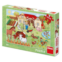 Puzzle 100XL Zvířatka na statku