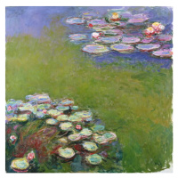 Obrazová reprodukce Lekníny, Monet, Claude, 40 × 40 cm