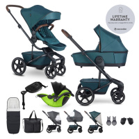 EASYWALKER - Kočárek kombinovaný Harvey? Premium Jade Green XXL RWS + KIDDY Evoluna i-size 2