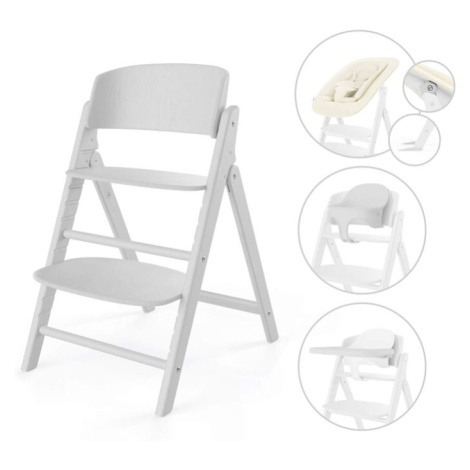CYBEX Židle jídelní Click&Fold 4v1 All White Gold