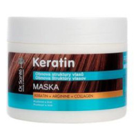 ​Dr. Santé Keratin Hair Structure Recovery - maska pro vlasy lámavé a bez lesku Keratín, 300 ml