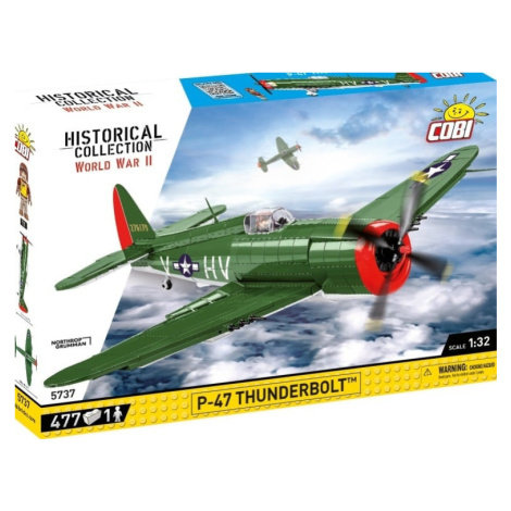 Cobi 5737 II WW P-47 Thunderbolt, 1:32, 477 k, 1 f