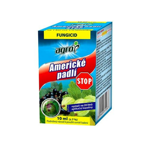 AGRO Fungicid, americké padlí STOP 10 ml Agro CS