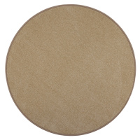 Vopi koberce AKCE: 160x160 (průměr) kruh cm Kusový koberec Eton béžový 70 kruh - 160x160 (průměr