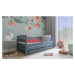 Dětská postel s přistýlkou TAMARA 80x180, šedá
