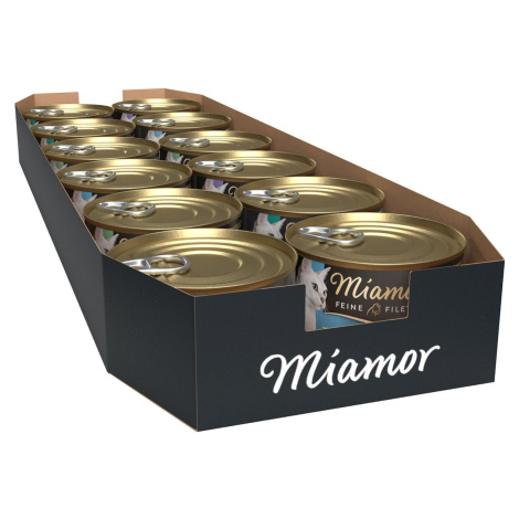 Miamor Feine Filets v želé, variace chutí 24 × 185 g