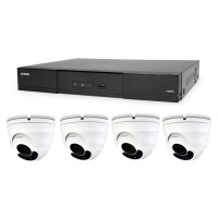 Kamerový set 1x AVTECH NVR AVH2109AX a 4x 2MPX Motorzoom IP Dome kamera AVTECH DGM2443SVSE + 4x 