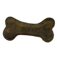 Bafpet Kožená kostička LEDER - hnědá, 15cm × 7.5cm, 09090