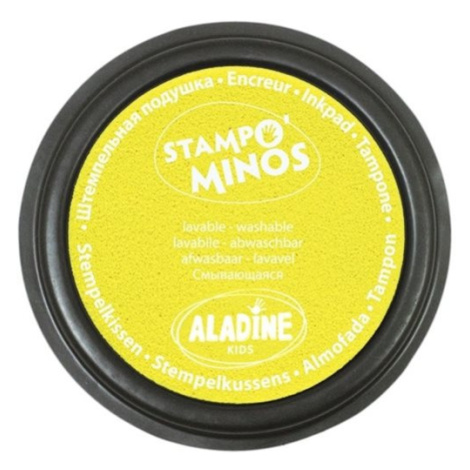 Razítkovací polštářek Aladine Stampo Colors - neon. žlutá