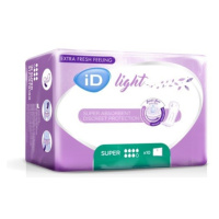 VLOŽKY ABSORPČNÍ ID LIGHT SUPER 860ML,COTTON FEEL,JEDNOTLIVĚ BALENÉ,10KS