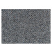 Metrážový koberec New Techno 3525 šedé, zátěžový - Bez obšití cm