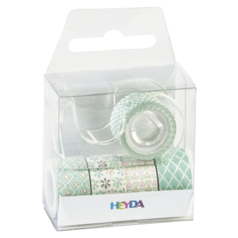 HEYDA Sada ozdobných lepicích pásek - zelený mix, 1.  vydání
