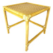 Ratanový stolek hranatý - světlý med ratanový malý