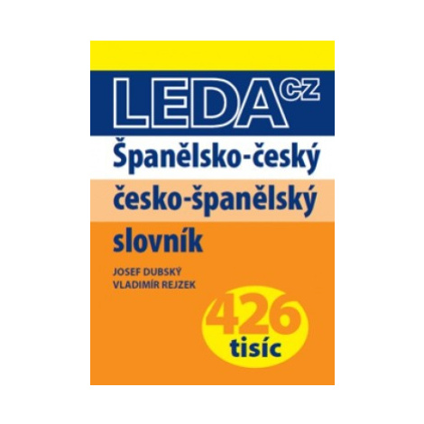 Španělsko-český a česko-španělský slovník Nakladatelství LEDA