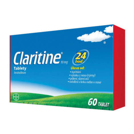 CLARITINE 10MG neobalené tablety 60