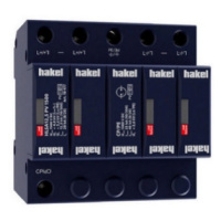 Svodič přepětí Hakel HLSA12,5 PV 1500 pro fotovoltaické systémy