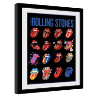 Obraz na zeď - The Rolling Stones - Tongues, 30x40 cm