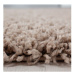 Kusový koberec Life Shaggy 1500 beige kruh