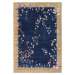 Tmavě modro-béžový koberec 80x150 cm Amira – Hanse Home