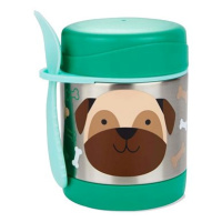 SKIP HOP Zoo Termoska na jídlo se lžičko/vidličkou Mopslík 325 ml, 12m+