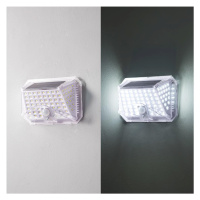 Brilagi Brilagi-LED Solární nástěnné svítidlo se senzorem WALLIE LED/4W/3,7V stříbrná