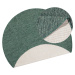 NORTHRUGS - Hanse Home koberce Kusový koberec Twin-Wendeteppiche 103095 green cream kruh – na ve