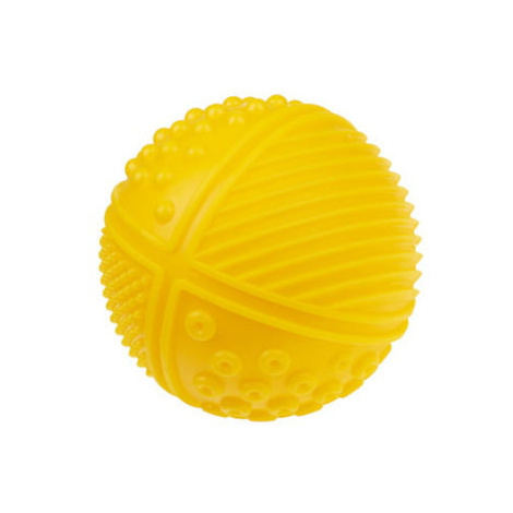 Sensory ball 4 textury žlutá