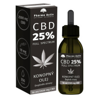 PHARMA ACTIV CBD 25% Konopný olej 2500 mg 10 ml