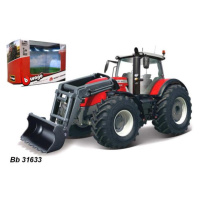 Bburago 1:50 Farm Traktor Massey Ferguson 87405 with front loader