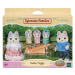 Sylvanian families 5636 rodina husky s trojčaty