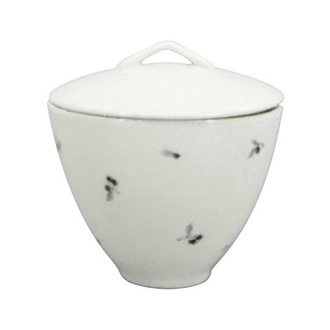 by inspire Porcelánová cukřenka Berries 150 ml, zelená / červená