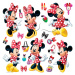 DK S 3813 AG Design samolepicí dekorace - samolepka na zeď Disney - Minnie, velikost 30 x 30 cm