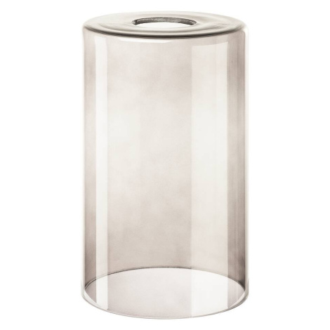 LA 1000773 FENDA skleněné stínítko kouřové sklo - BIG WHITE (SLV)